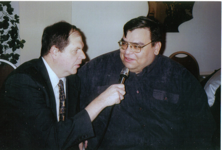 Interview... Fred Garcia and John Russell, host of Midwest Ballroom on WDCB Radio at the After Four Club in Cedar Lake, Indiana