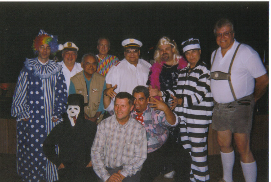 Halloween 2003 with Charlie Kear, new owner of the Hub Ballroom